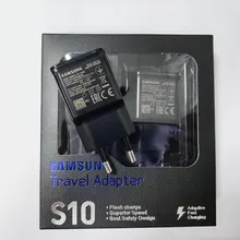 Samsung S10 быстрое зарядное устройство USB адаптер питания 9V 1,67 A Быстрая зарядка type C кабель для Galaxy S10 S8 S9 Plus A3 A5 A7 note 8 9