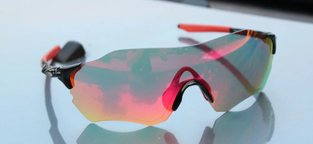 Ev zero Lens Polarized TR90 Sports Glasses Men MTB Mountain Road Bicycle Cycling Eyewear Sunglasses Running Fishing