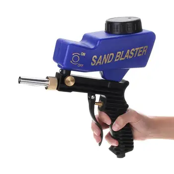 

150psi Portable Gravity Sandblasting Guns Pneumatic Sandblasting Set Rust Blasting Device Small Sand Blasting Machine