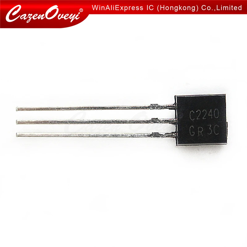 100 шт./лот 2SA970 2SC2240 ( 50 шт. * A970 C2240 ) TO-92 биполярные транзисторы-BJT NPN Новый и