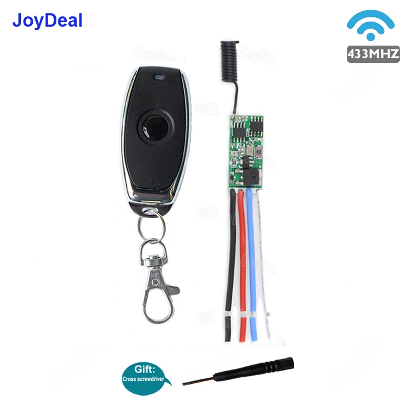 433mhz DC 3.6V 6V 12V 24V 1CH Mini Relay Wireless RF Remote Control Switch 433mhz DC 3.6V 6V 12V 24V 1CH Mini Relay Wireless RF Remote Control Switch