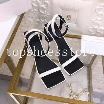 

women sandals brand design women genuine leather designer high heels lady shoes luxury fashion classic women shoes