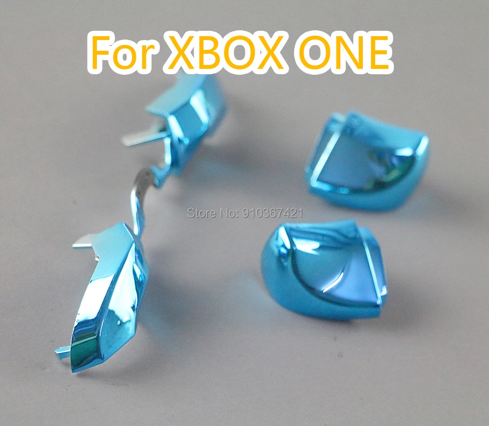 2Set Lb Rb Lt Rt Button Chrome Lb Rb Bumpers Lt Rt Button Sostituzione Per Xbox One Xbox One Elite Console