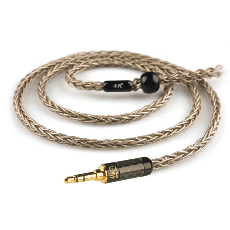  xiaofan A9 8 Core Silver Plated Upgrade Cable 2.5/3.5/4.4mm Balanced Cable With MMCX/2pin Connector