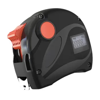 

5M USB Charging Laser Tape Measure 2-in-1 Digital Laser Measure Laser Tape Rangefinder with LCD Digital Display