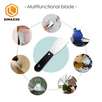 

6 inch Putty Knife 1pcs Scraper Blade Stainless Steel Plaster Shovel Carbon Steel Plastic Handle Wall Plastering Knife Hand Tool