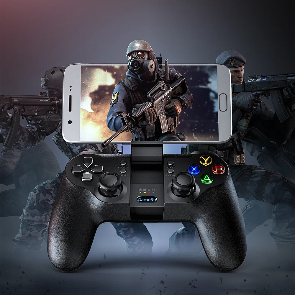 Беспроводной Bluetooth геймпад GameSir T1s мобильный игровой контроллер с двойным