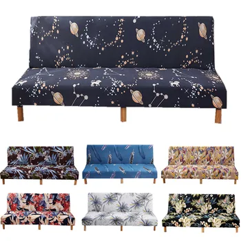 

Floral Sofa Bed Cover Chaise Lounge Cover Modern Elastic Slipcovers Funda Sofa Couch Cover Stretch Folding Furniture Protected