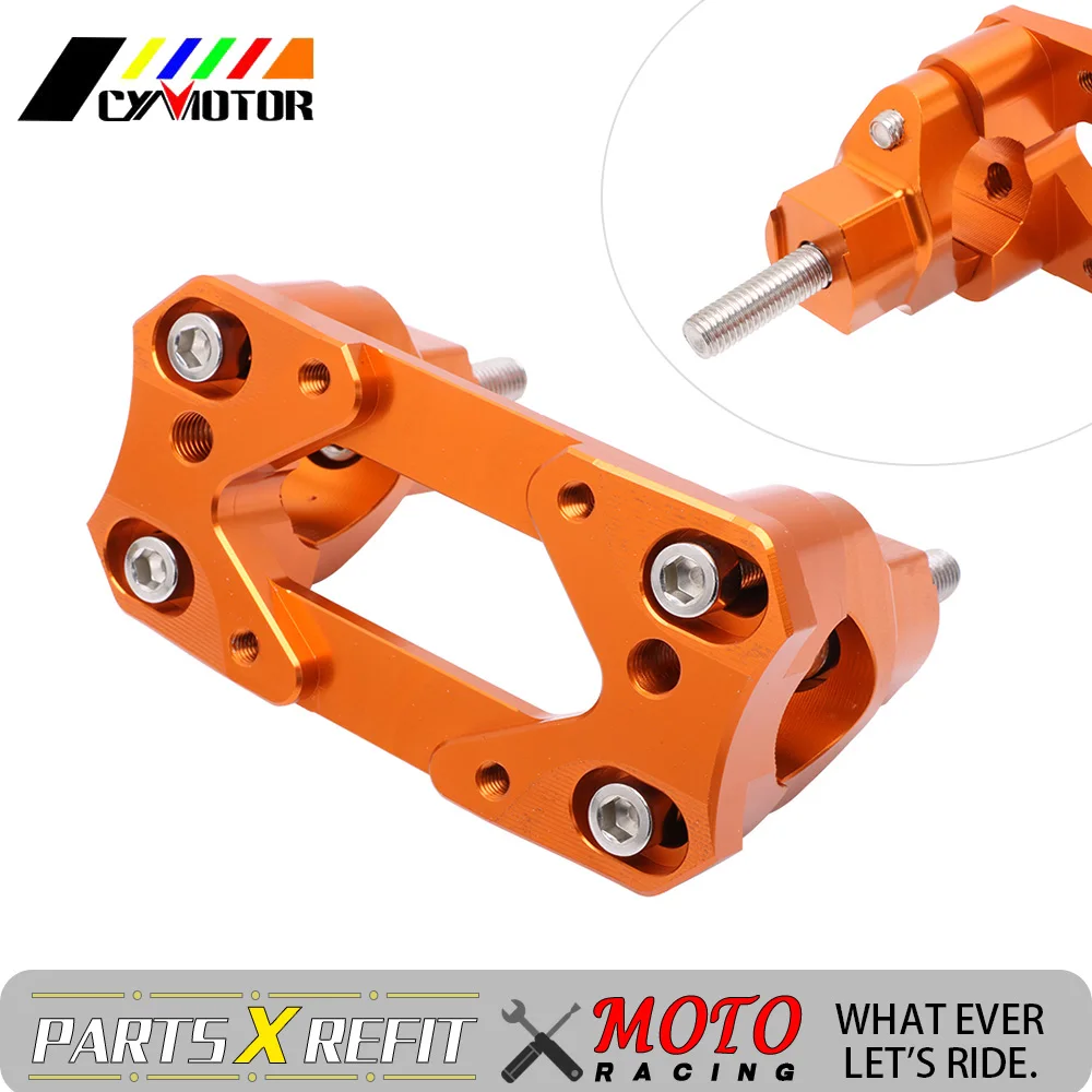 28 мм ЧПУ Заготовка руль стойка держатель Зажим адаптер для KTM SX SXF EXC XCW XCFW EXCF 125 250 300