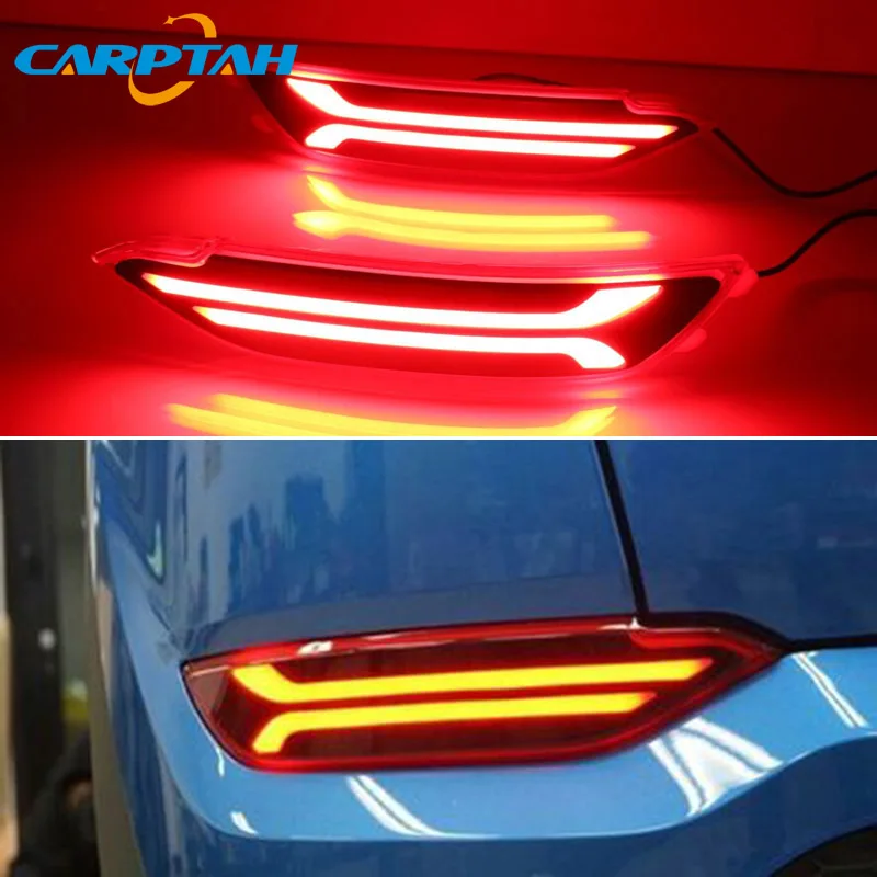 2 шт. светодиодный задний противотуманный фонарь для Hyundai Tucson 2015 2016 2017 2018 водить