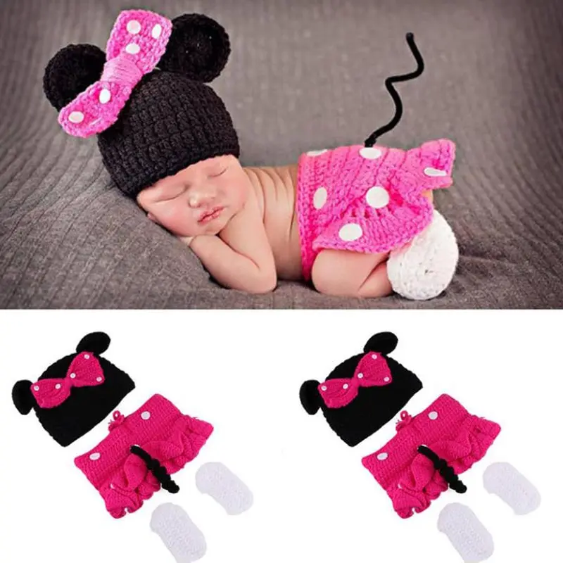 newborn photography props crothet baby clothes boy clothing boys accessories infant girl costume crocheted handmade outfit disney world baby souvenirs	 Baby Souvenirs