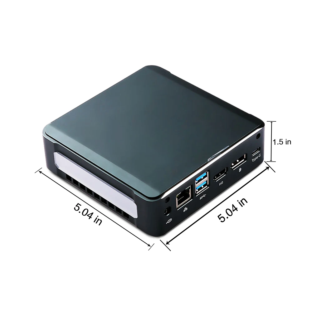 Nuc PC 8 го поколения Intel Core i7 8565U 32 ГБ ОЗУ DDR4 NVME SSD Карманный ПК Windows 10 Pro AC Wifi 4K HTPC HDMI2.0 Type