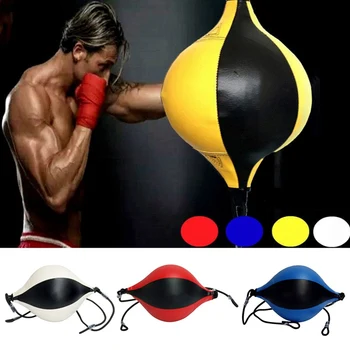 

Punching Ball PU Pear Boxing Bag Reflex Speed Balls Muay Thai Punch Box Fitness Sports Training Adults Inflatable