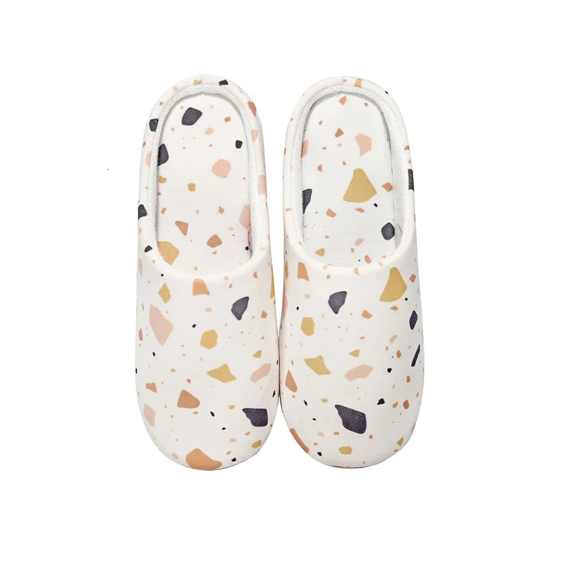 

Whoholl Brand New Women Winter Slippers Shoes Soft Plush Cotton Non-Slip Floor Indoor Furry Shoes Slipper For House Home 36-42