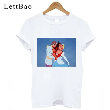 

Spoof Fun New Snow White Tshirt Summer Casual Korean Women T-shirt Print T Shirt Fashion Ulzzang O-Neck Shirt Tee Shirt Hipster