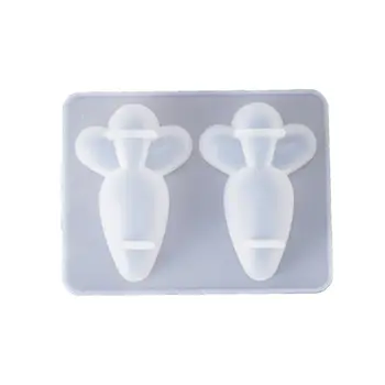 

DIY Crystal Epoxy Mold Thermometer Footprint Carrot Shape Silicone Molds