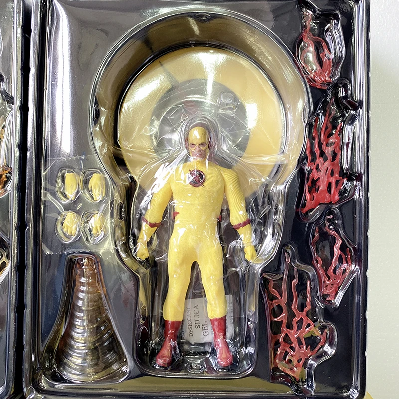  6inch 15cm Mezco One:12 The Flash DC Comics The Flash PVC Action Figure Model Toy Doll Gift