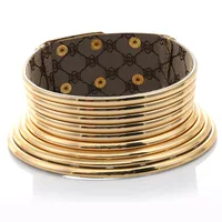 Ensemble de bijoux collier Vintage africain, ras du cou indien Boho, Bracelet à deux mains pour femmes éthiopiennes, ensemble de bijoux pour fête de mariage 4