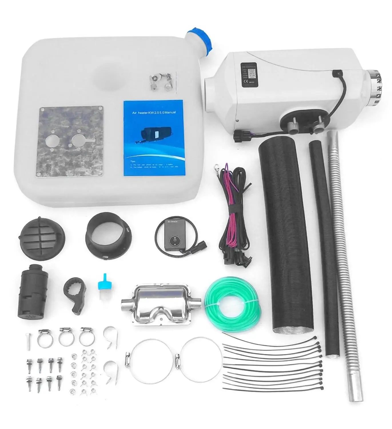 

8KW Air Heater Diesel Heater Parking Heater Air Heater Car Truck Boat Universal Air Heater White