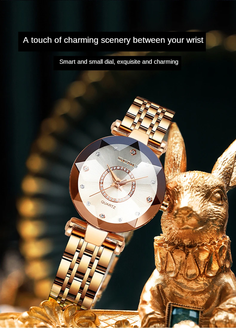 marca quartzo relogio feminino montre reloj mujer zegarek damski dropshipping