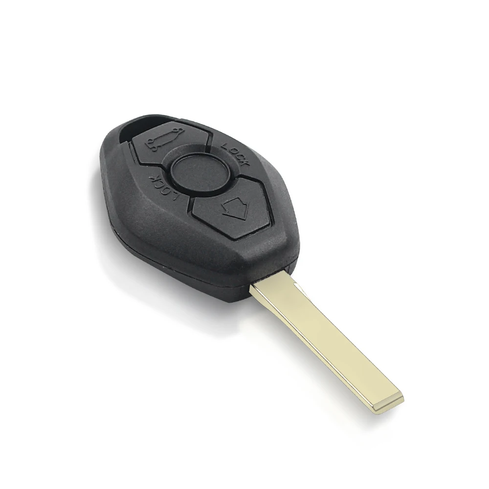 KEYYOU 3 BUTTONS REMOTE CAR KEY ID46 CHIP FOR BMW CAS2 5 SERIES E46 E60 E83 E53 E36 E38 315LP MHZ 315MHZ 433MHZ 868MHZ HU92
