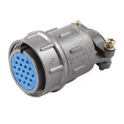 

AC 500V 5A 19P Terminal Female Aviation Connecting Plug Coupler