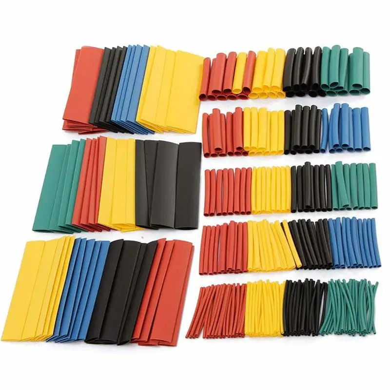

328pcs Heat Shrink Tubing Waterproof Electrical Wire Polyolefin Cable Wrap Assortment Electric Insulation Heat Shrink Tube Kit