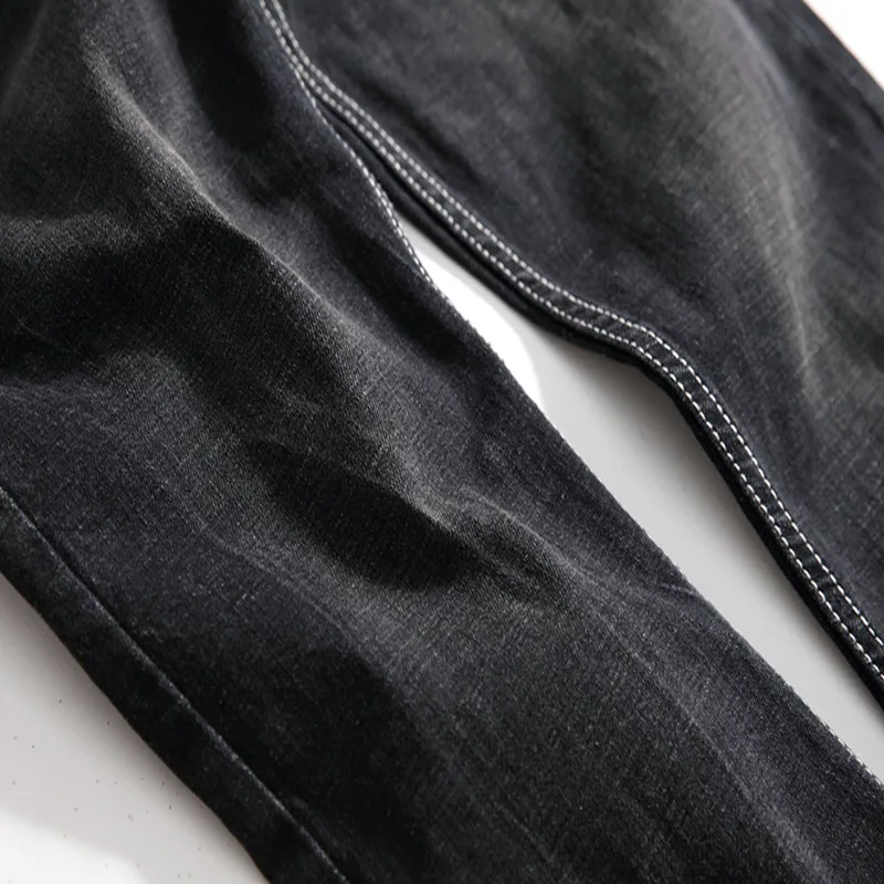 Blog 2019 Casual Jeans Men Slim Fit Pant Autumn Classic Jeans Male Denim Trousers Streetwear Fashion Skinny Straight Pants