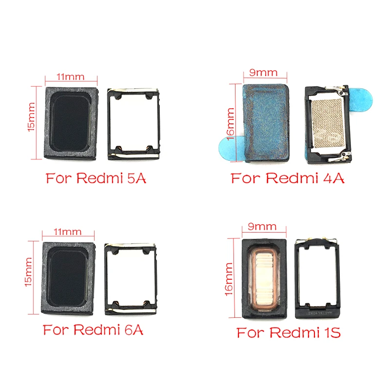 5 шт./лот Redmi Note 3g на возраст 2, 3, 4, громкий запчасти для ремонта динамика громкоговорителя для Xiaomi Redmi 5A 6A 4A 1S 3S 3S