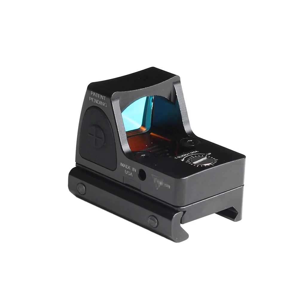 Мини RMR красная точка зрения коллиматор Глок/винтовка зеркальный прицел подходит 20 мм Weaver Rail для охотничье ружье
