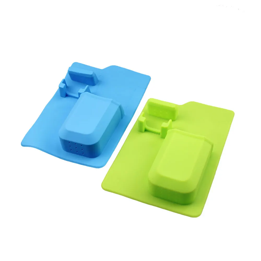 Silicone Toothbrush Holder Toothpaste Storage Rack Shaver Tooth Brush Dispenser Bathroom Organize