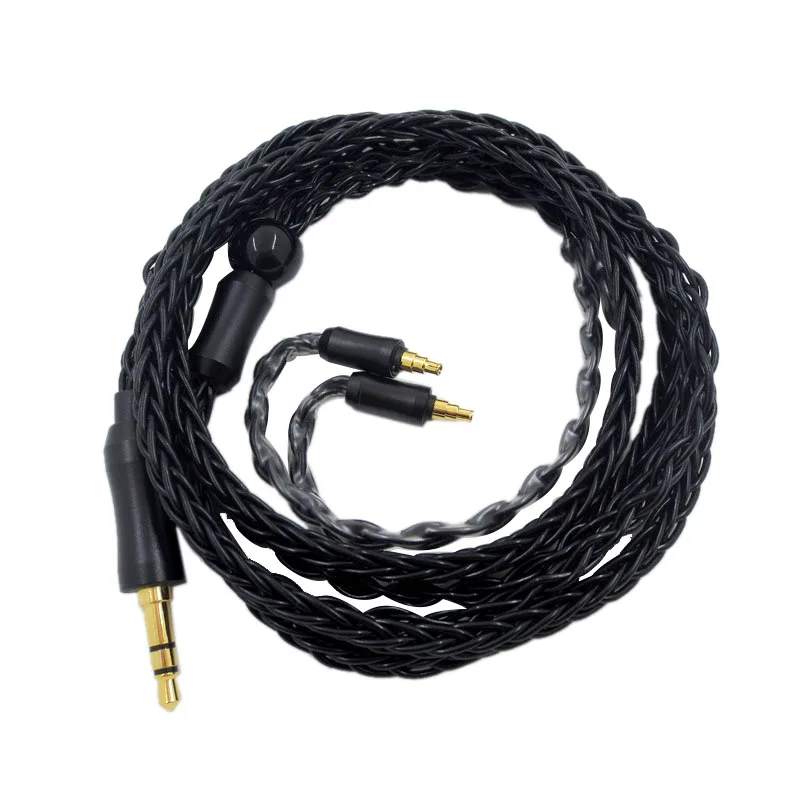 Replacement Audio Cable for Sennheiser IE40PRO Headphones Upgrade Cable Headphone Extension Cord Black 