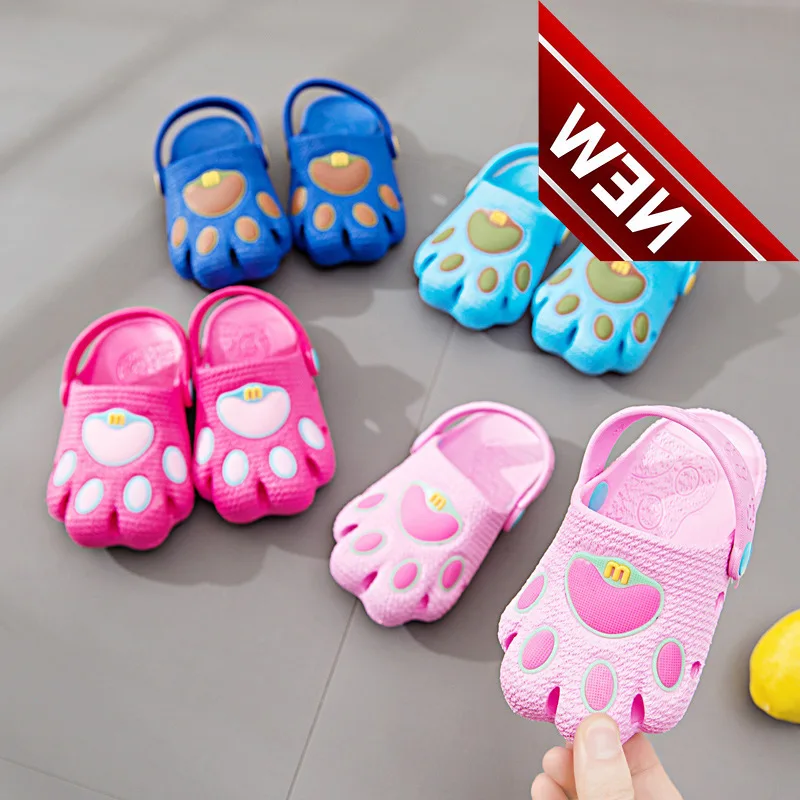 

Cartoon Claws Of Patterned Bears; Summer Children's Waterproof Shoes Girl Vietnamese Family Boy Beach Children's Sandals