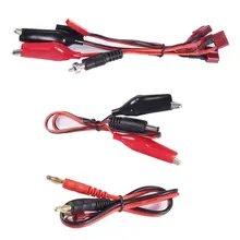 RC соединительные кабели Набор Т-образный разъем для разъема типа "банан" для IMAX B6 B6AC зарядное устройство