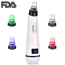 Электрический прибор для удаления угрей, Очищающий поры, пилинг, Удаление прыщей, вакуумная всасывающая машина для глубокого очищения лица и носа, уход за кожей