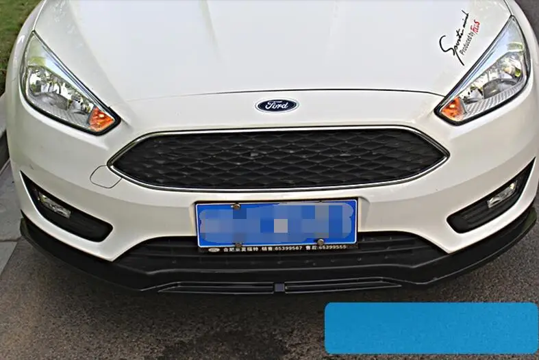 Для Ford Focus Body kit спойлер 2016 2018 для ABS задний бампер диффузор защитные