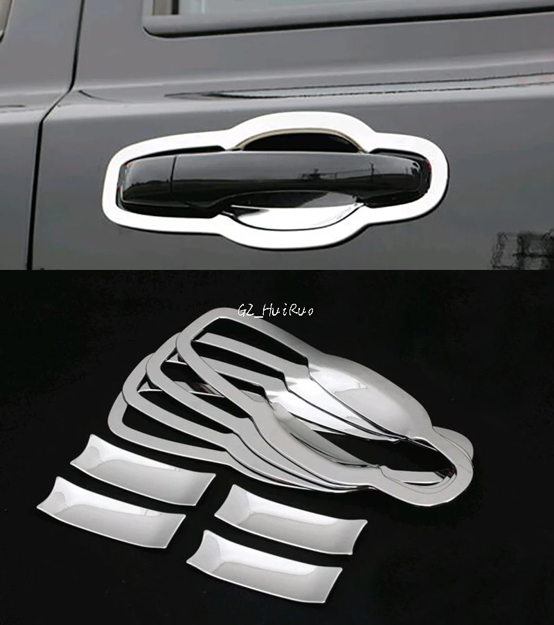 Accesorios de para Jeep Grand Cherokee 2011 2012 2013 2014 2015, manija exterior de puerta, cuencos embellecedores ABS cromados, 8 Uds.|abs chrome|cherokee accessoriesaccessories for jeep cherokee - AliExpress