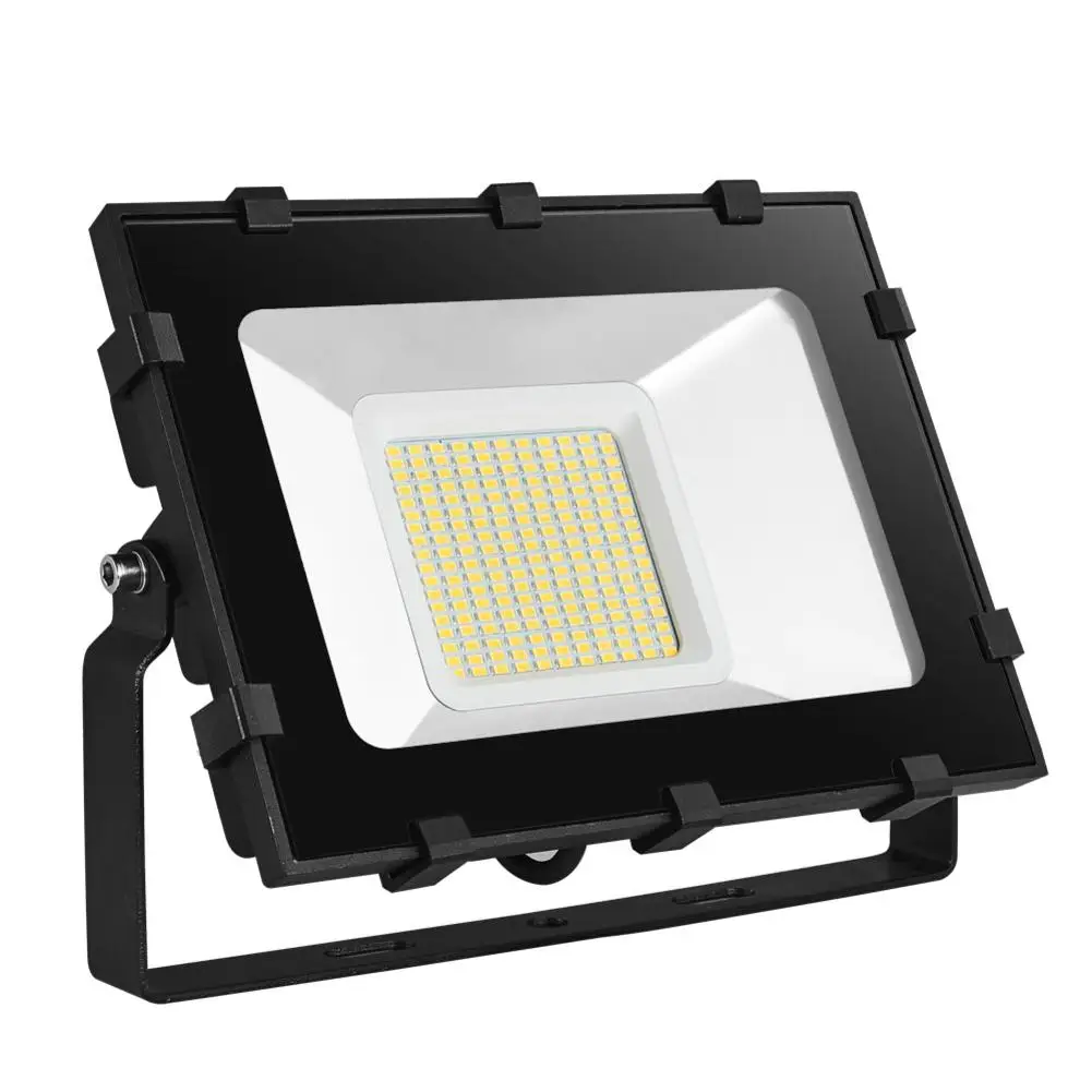 

2 Pcs Ultraslim 100W LED Floodlight Outdoor Security Lights 220V Cool White Waterproof SMD Outdoor Lamp Warm White