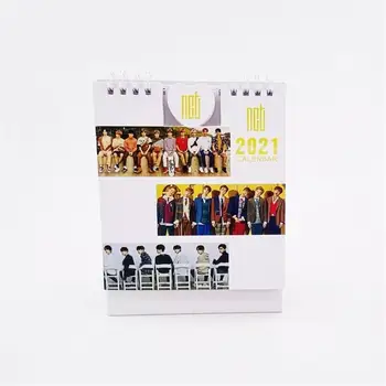 

Kpop NCT STRAY KIDS 2021 Table Agenda Calendar EXO TWICE GOT7 Photo Picture