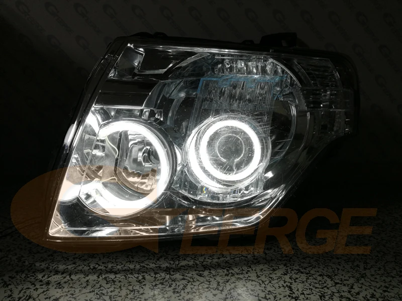 Отличные ультра яркие CCFL ангельские глазки набор Halo Кольца для Mitsubishi pajero 2006 2007 2008