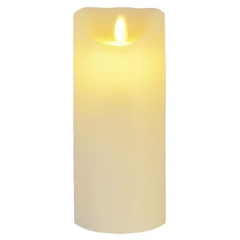 

Christmas Light Flameless Candles Remote Included 7 Inch flameless Candles with Timer of 2,4,6,8 Hours Battery Operated LED Cand