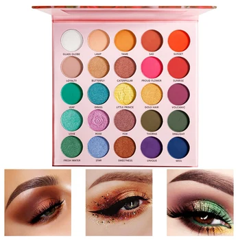 

DE'LANCI Eye Shadow Makeup Palette Little Prince & Rose Eyeshadow Highly Pigmented Bright Natural Shades Colorful Shimmer Matte