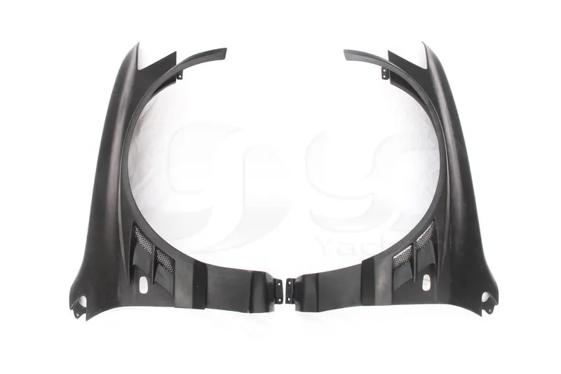 2001-2007 Mitsubishi Lancer Evolution 7-9  Voltex Cyber Version Style +20mm Front Fender with Flare FRP (2)