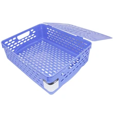 DL правая 923 корзина для файлов A4 с обложкой, корзина для документов, утолщенная пластиковая коробка для файлов, коллекция, для коммерческого использования, канцелярские принадлежности для офиса