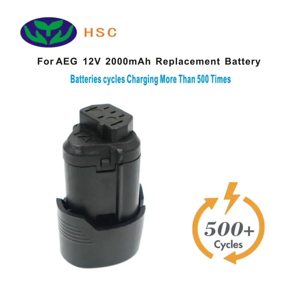 2000 мА/ч 18650 Батарея пакет AEG12C Li Ion 12V Замена Аккумулятор AEG блок батарей 12В L1215 L1215P