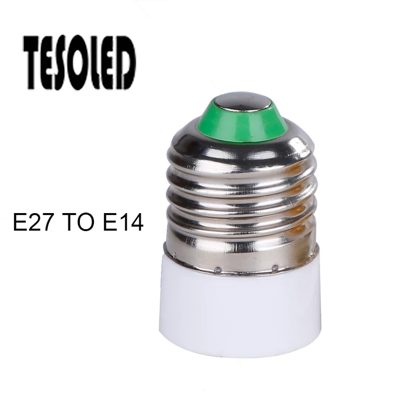 

Lamp converter E27 TO E14 Adapter Conversion Socket ABS Material Fireproof Socket Adapter Lamp converter 8.20