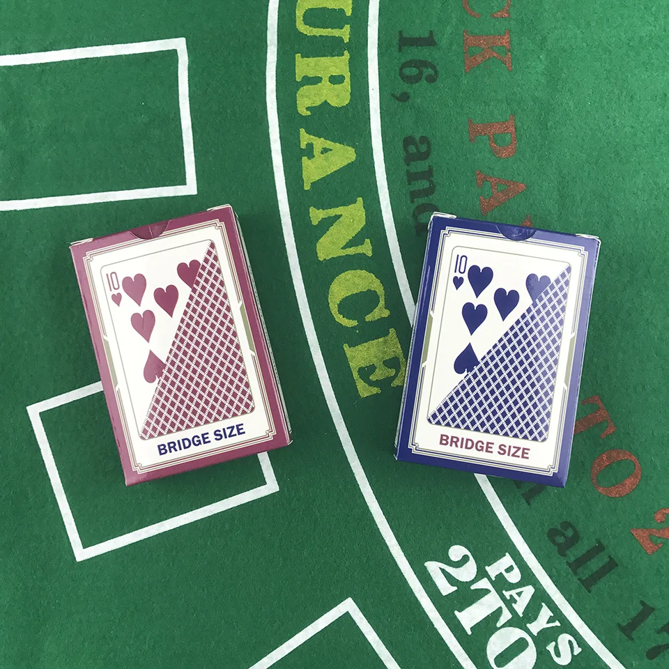 Easytoday 10PcsSet Baccarat Texas Hold'em Plastic Playing Cards Game Set Waterproof Frosting Poker Card Board Bridge Poker Card (9)