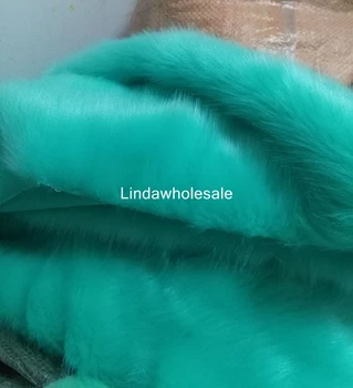 

Good quality pile 3-3.5cm plush fox fur clothing Materials,faux fur fabric,170cmX45cm(half yard)/pcs