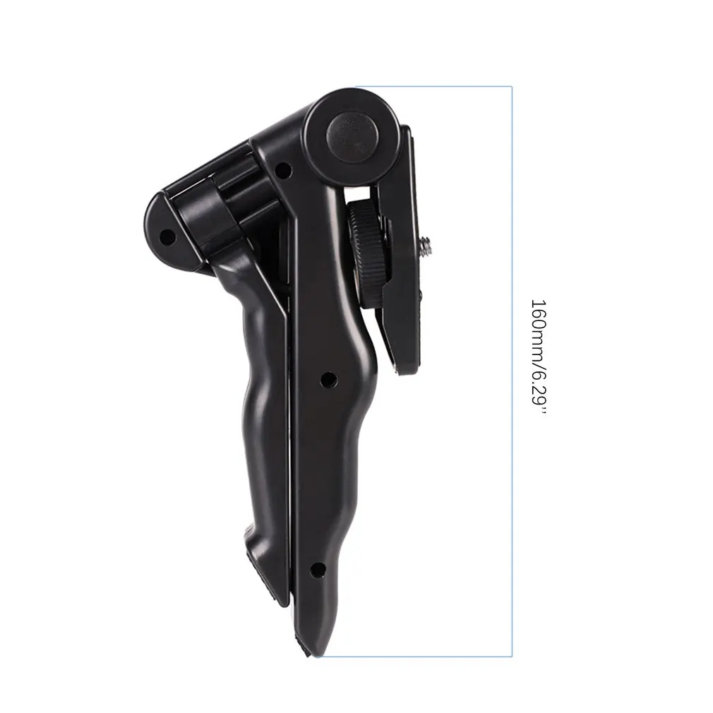 Универсальный мини Ручной пистолет ручка настольный дорожный стабилизатор штатива подставка держатель ручной камеры стабилизатор видео