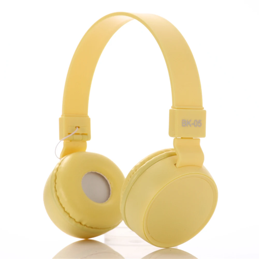 Foldable adjustable PU leather Stereo Headset Earphone Over Head Headphones Super Bass 3 5mm jack With MIC Fashion Sports GT